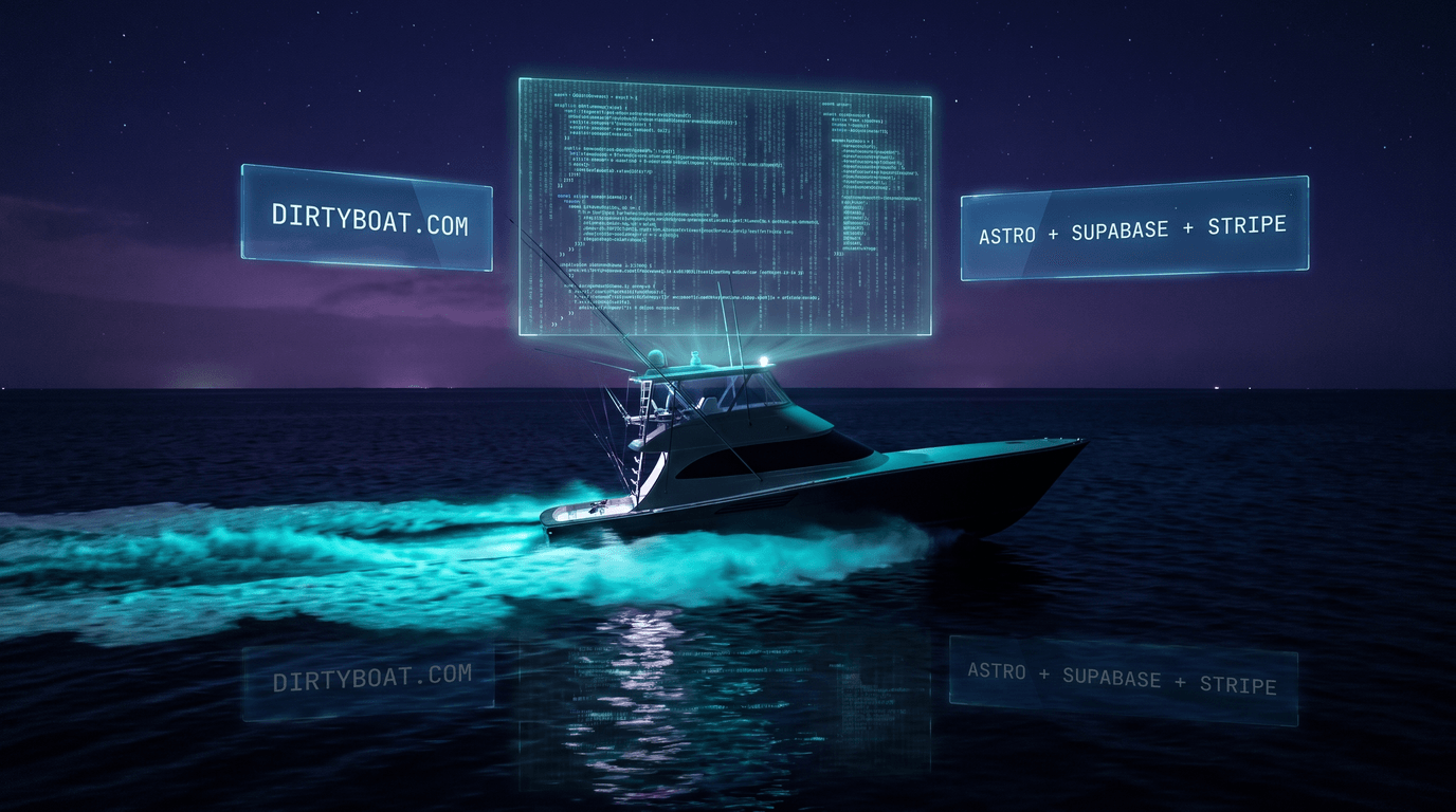 DirtyBoat: The Name, The Boat, The Codebase