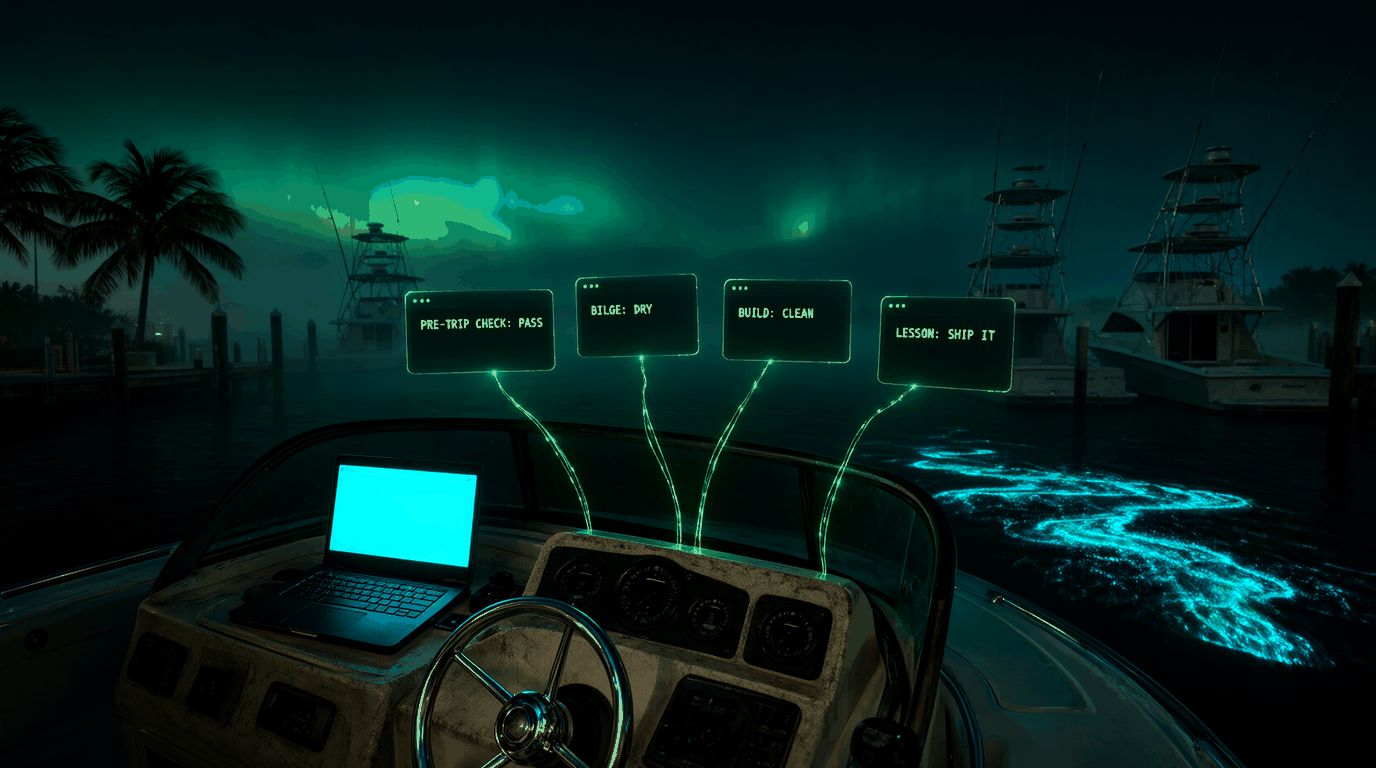 DirtyBoat: What the Boat Taught Me About Building Software